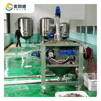 2 Phasentrennung Extraktion EVOO-500 500KG/h Olivenöl Extraktionsmaschine für Öl