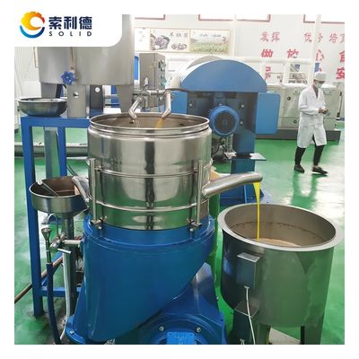 8T/H Edelstahl 304 Olivenöl-Extraktionsmaschine mit 3-Phasen-Decanter-Zentrifuge
